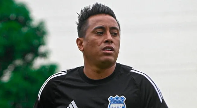 Christian Cueva conoció la medida de Emelec para duelo ante Independiente del Valle.
