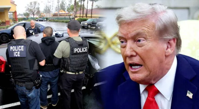 Circula en TikTok un video que muestra a Trump cancelando redadas migratorias. Circula en TikTok un video que muestra a Trump cancelando redadas migratorias.