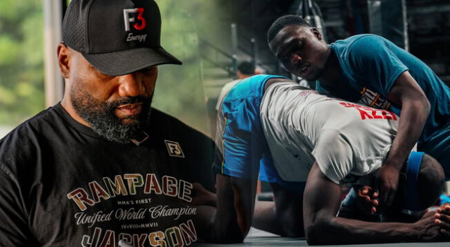 Rampage Jackson fue campeón de la categoría de peso semipesado de la UFC. Rampage Jackson fue campeón de la categoría de peso semipesado de la UFC.