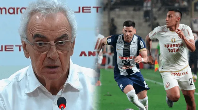 Jorge Fossati se refirió al rendimiento de Universitario en el clásico ante Alianza Lima.