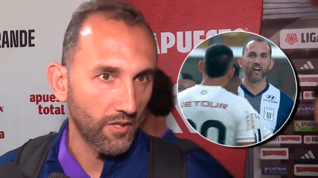 Hernán Barcos criticó la actitud de Álex Valera tras su discusión en el clásico.