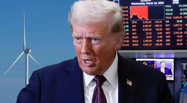 Donald Trump, al no apoyar las energías renovables y detener un proyecto en Rhode Island, generó la caída de las acciones de Orsted.