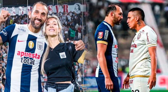 La esposa de Hernán Barcos reaccionó al reciente altercado del 'Pirata' y Valera en el clásico peruano. Hernán Barcos