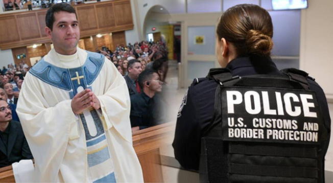 CBP arresta y busca deportar a un cura latino. CBP arresta y busca deportar a un cura latino.
