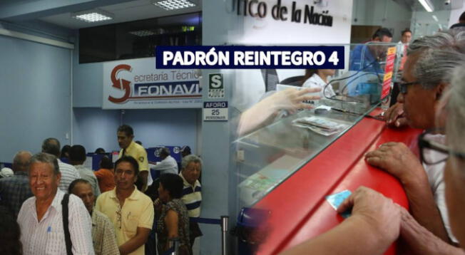Reintegro 4: conoce los detalles sobre Fonavi