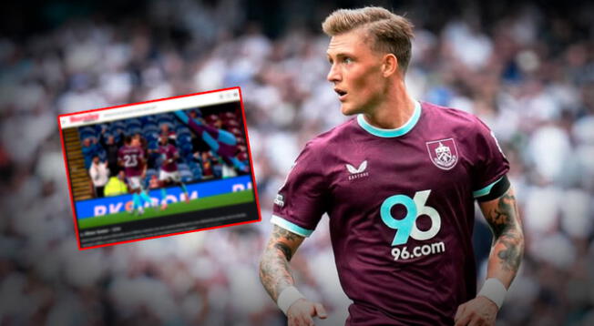 Prensa de Inglaterra opinó sobre Oliver Sonne tras anotar con Burnley Prensa de Inglaterra opinó sobre Oliver Sonne tras anotar con Burnley