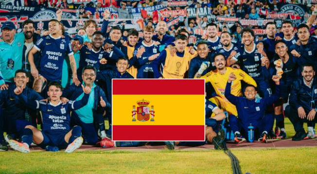 Futbolista de Alianza Lima sorprendió en España. Futbolista de Alianza Lima sorprendió en España.