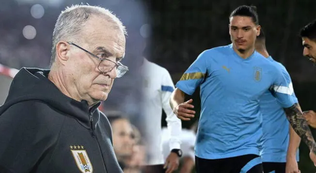 Marcelo Bielsa apuntó directamente contra sus jugadores en Uruguay.q