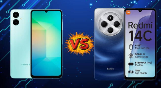Conoce las características, similitudes y diferencias entre el Samsung Galaxy A06 y Xiaomi Redmi 14C Conoce las características, similitudes y diferencias entre el Samsung Galaxy A06 y Xiaomi Redmi 14C