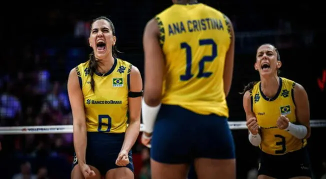 Brasil está entre los ocho mejores del Mundial de Vóley 2025