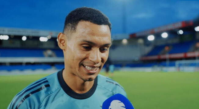 Marcos López declaró tras marcar gol con Copenhague. Marcos López declaró tras marcar gol con Copenhague.