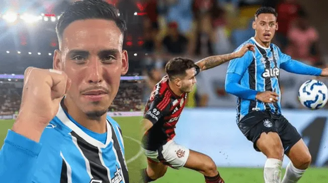 Erick Noriega jugó los 90 minutos en el empate de Gremio ante Flamengo. Erick Noriega jugó los 90 minutos en el empate de Gremio ante Flamengo.