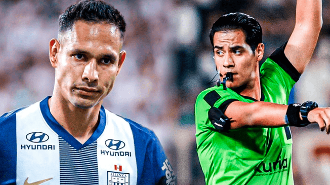 Renzo Garcés insultó al árbitro Jordi Espinoza tras su expulsión en el clásico Universitario vs Alianza Lima. Renzo Garcés insultó al árbitro Jordi Espinoza tras su expulsión en el clásico Universitario vs Alianza Lima.