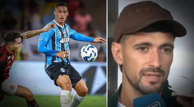 Giorgian De Arrascaeta habló tras el debut de Erick Noriega con Gremio de Brasil