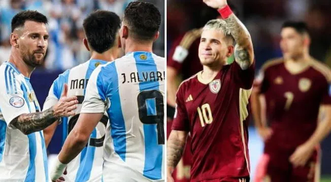 Formación del partido Argentina vs Venezuela por la fecha 17 de las Eliminatorias 2026 Formación del partido Argentina vs Venezuela por la fecha 17 de las Eliminatorias 2026