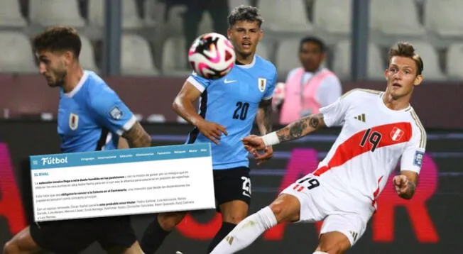 Prensa de Uruguay dio firme calificativo a Perú previo al partido Prensa de Uruguay dio firme calificativo a Perú previo al partido