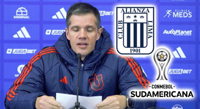 Presidente de U de Chile habló tras conocer que enfrentará a Alianza Lima. Presidente de U de Chile habló tras conocer que enfrentará a Alianza Lima.