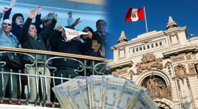 El Pleno del Congreso de la República aprobó una ley que incrementa las pensiones de docentes jubilados y cesantes.