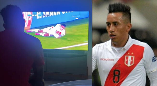 Christian Cueva sorprendió con video durante el Perú vs Uruguay.