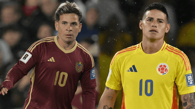 Venezuela recibe a Colombia en Maturín por la última fecha de las Eliminatorias 2026.