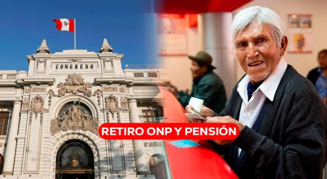 Conoce todos los detalles sobre esta iniciativa legislativa que propone retiro ONP y aumento de pensión.