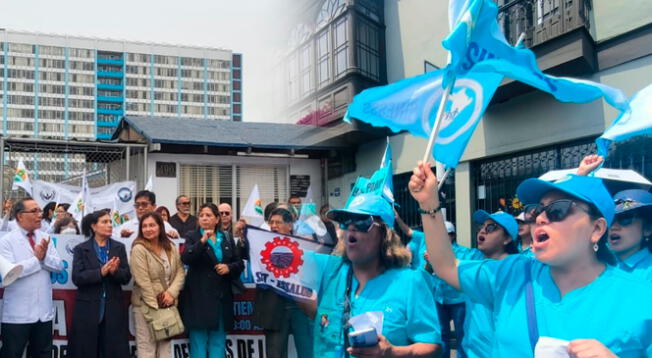 Este 9 de septiembre inicia huelga indefinida de enfermeras de EsSalud en todo el Perú.