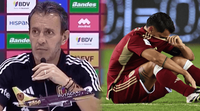 Fernando Batista sorprendió al no dar conferencia de prensa tras eliminación de Venezuela del Mundial 2026. Fernando Batista sorprendió al no dar conferencia de prensa tras eliminación de Venezuela del Mundial 2026.
