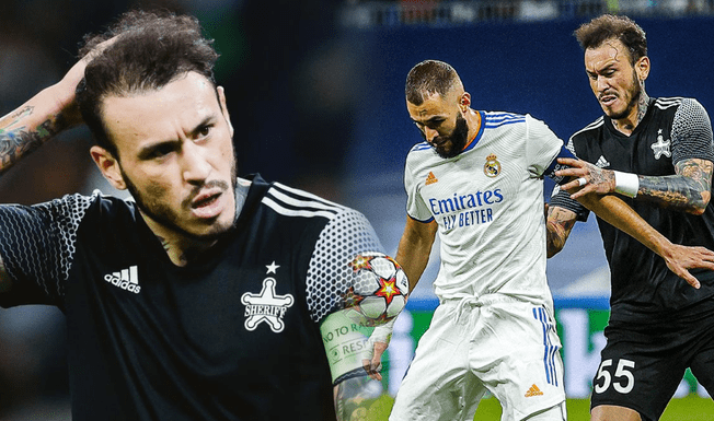 Dulanto marcó a Benzema en triunfo de su equipo ante Real Madrid por Champions. Foto: Composición GLR   