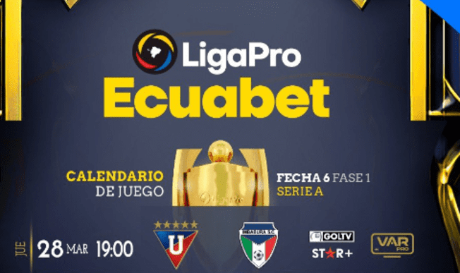  LDU jugará dos días antes que la 'U' previo a su partido por Libertadores. Foto: Liga Pro Ecuador    