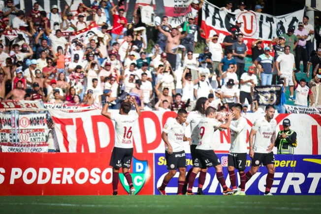 Martín Pérez Guedes anotó en el último triunfo de Universitario. Foto: Universitario   