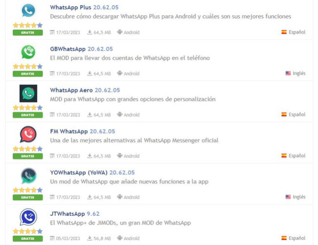 whatsapp apps modificadas whatsapp apps modificadas