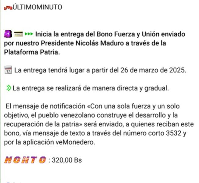 El Segundo Bono Especial de marzo inició su pago este miércoles 26.   