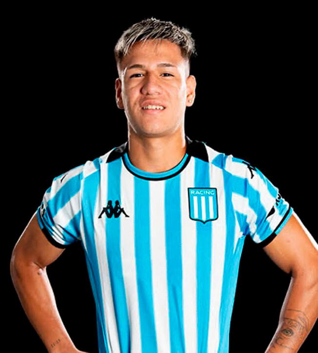 Axel Cabellos pertenece a Racing Club de Argentina.   