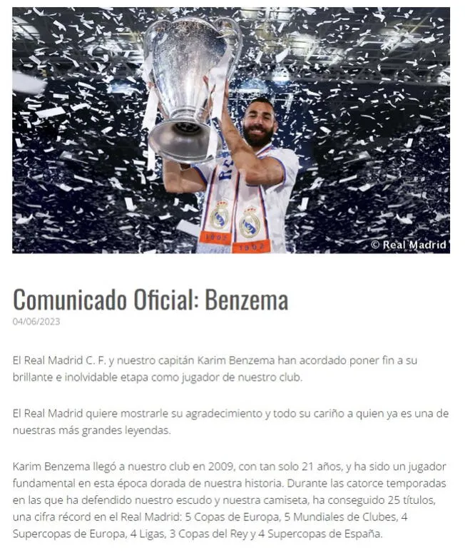 Balón Grande Real Madrid CF Blanco escudo club letras