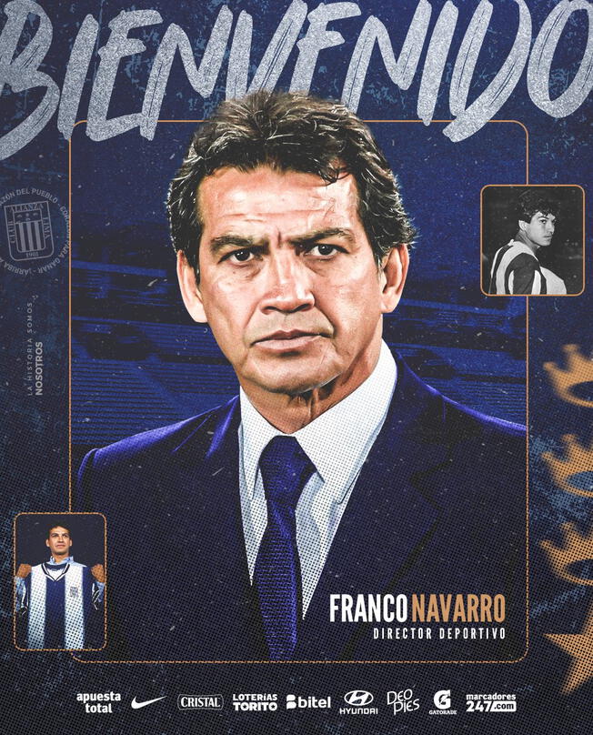 Franco Navarro firmó por Alianza Lima. 