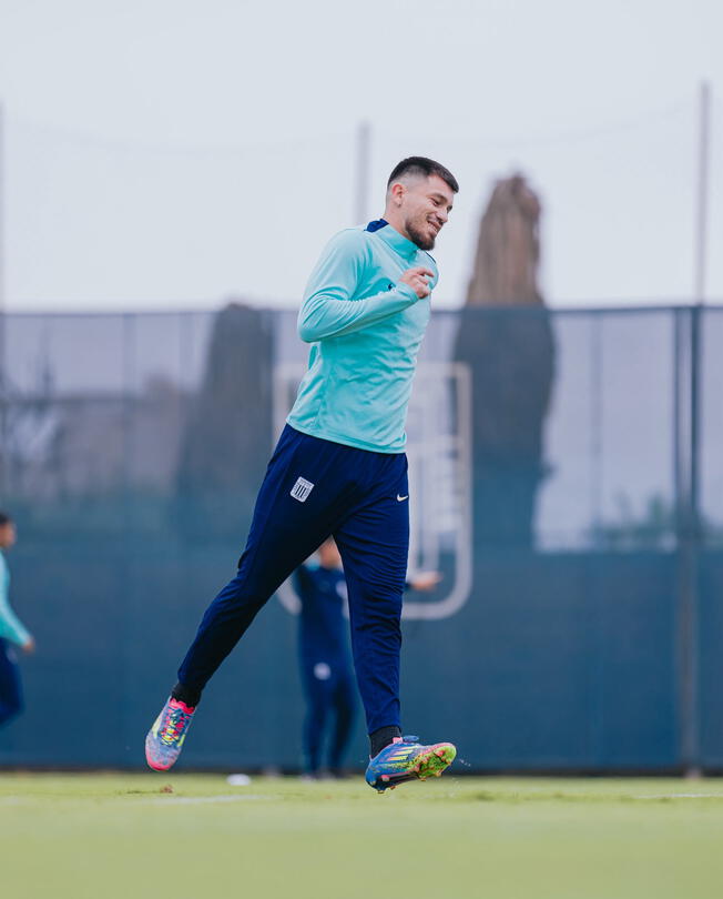 Alan Cantero retom los entrenamientos luego de una fuerte lesin 