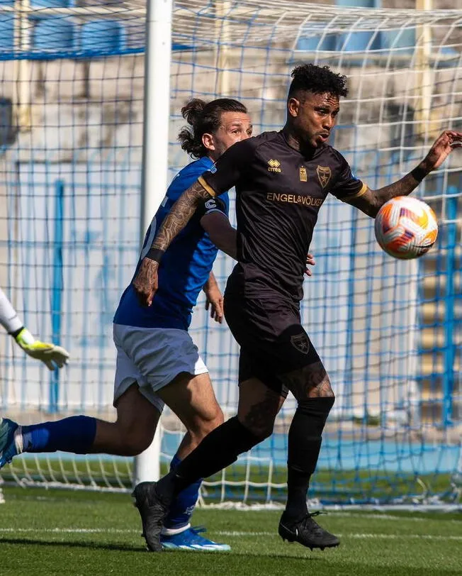 Arley Rodríguez ahora juega en el ascenso de Grecia.   