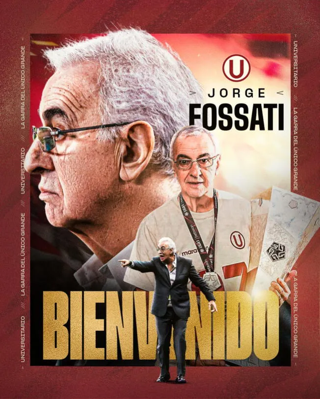 Universitario le dio la bienvenida a Jorge Fossati.   