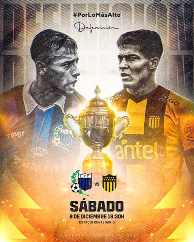 ⚽ Hoy, Sábado 9, a partir de las 16:00 hs. Peñarol vs. Liverpool