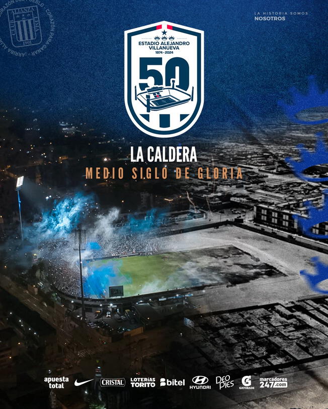 Alianza Lima celebra los 50 años de 'Matute'   