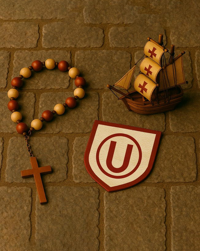 Universitario dejó esta imagen de intriga para anunciar el fichaje de Anderson Santamaría. Foto: Universitario de Deportes   