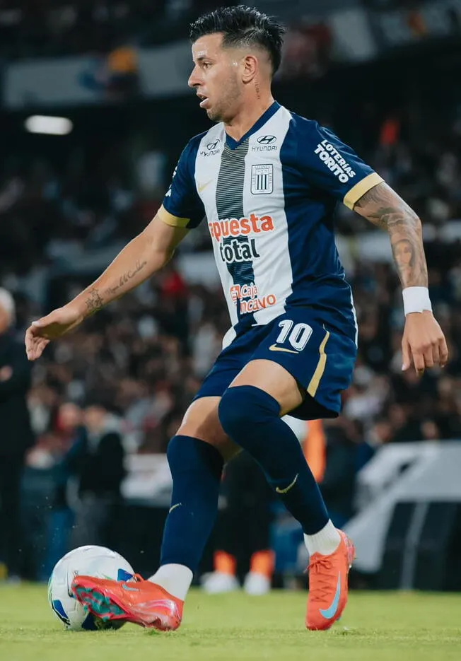 Pablo Ceppelini fue castigado por la CONMEBOL. Foto: Club Alianza Lima.   