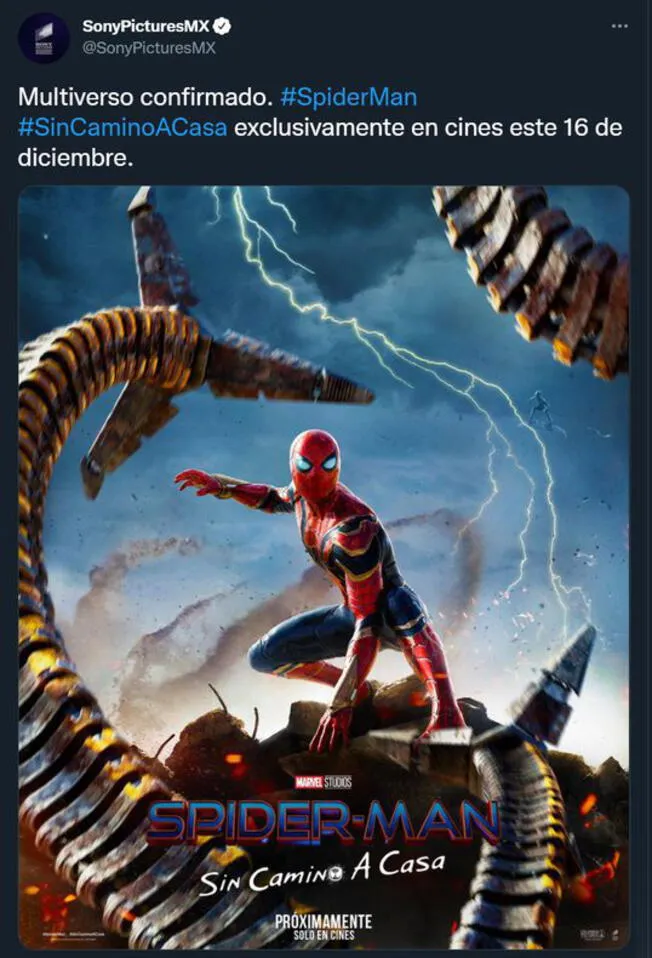 Ver Spider-Man 3 vía streaming: Perú y México tienen nueva fecha de estreno