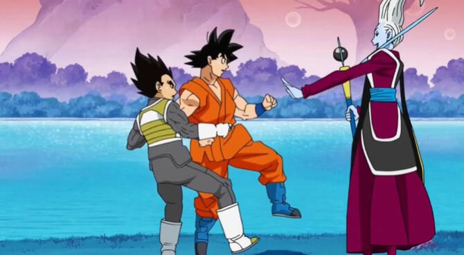 Dragon Ball Super: la vez que Whis explicó a Gokú y Vegeta que hay más universos Dragon Ball Super: la vez que Whis explicó a Gokú y Vegeta que hay más universos