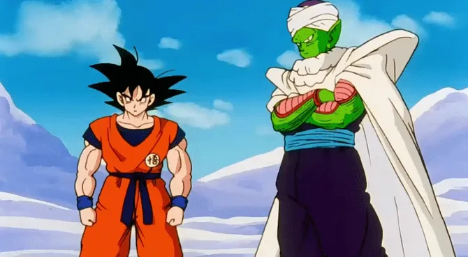 El duro enfrentamiento entre Gohan, Gokú y Piccolo en Dragon Ball Z