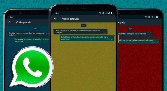 Truco de WhatsApp te permite cambiar el 'fondo' a tus chats en segundos