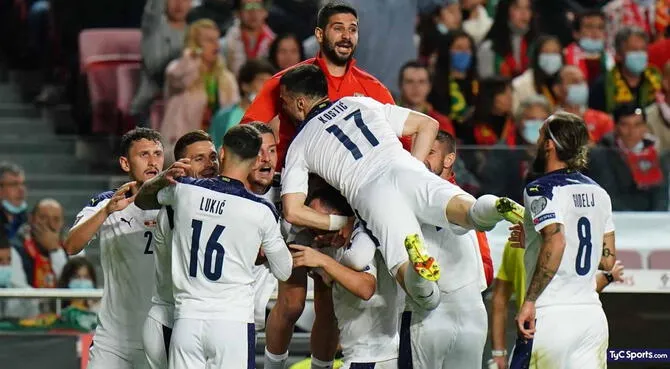 Serbia ganó 6 partidos en su camino al Mundial Qatar 2022.