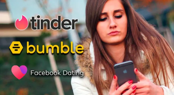 En qué se diferencian Tinder, Bumble y Facebook Parejas?