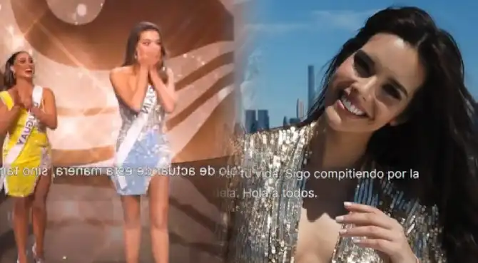 La Miss Venezuela logró pasar a la siguiente etapa del Miss Universo. La Miss Venezuela logró pasar a la siguiente etapa del Miss Universo.