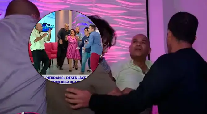 Se vivió tenso momento en el set de Andrea en ATV